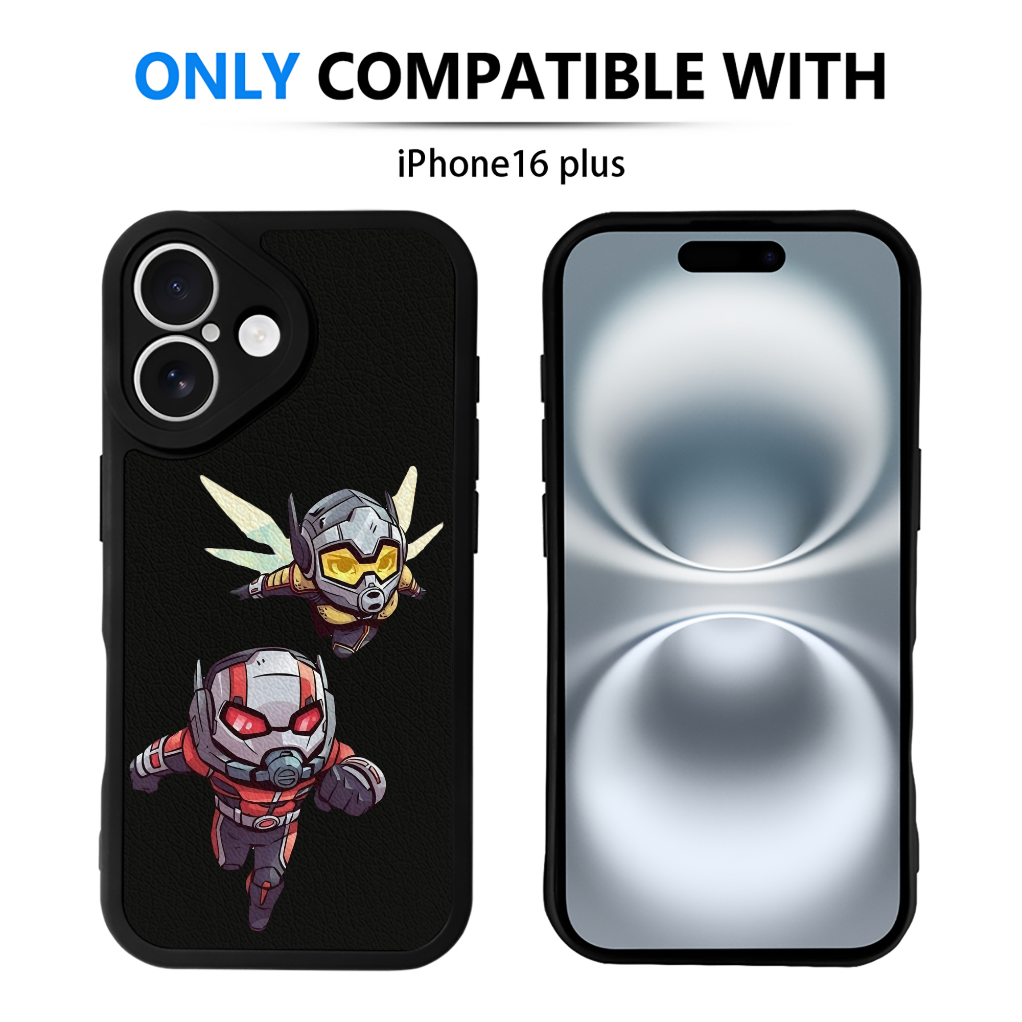 （画像用） アベンジャーズ The Avengers 【iPhone 16シリーズ対応】シリコンスマホケース（レザー調） 材質：シリコン